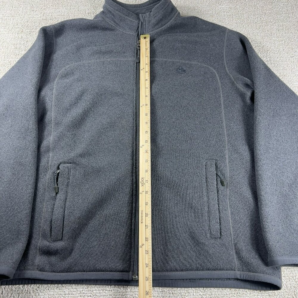 Vintage Nike ACG Full Zip Fleece Over Sized Jacket Gray Women’s Size XL - Picture 4 of 7